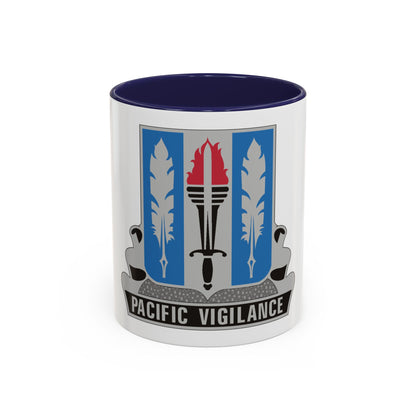 205 Military Intelligence Battalion (U.S. Army) Accent Coffee Mug