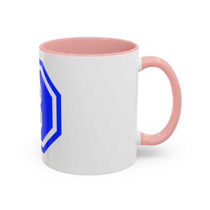 VIII Corps (U.S. Army) Accent Coffee Mug