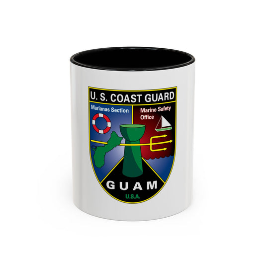 USCG Marianas Sect MSO Guam (U.S. Coast Guard) Accent Coffee Mug