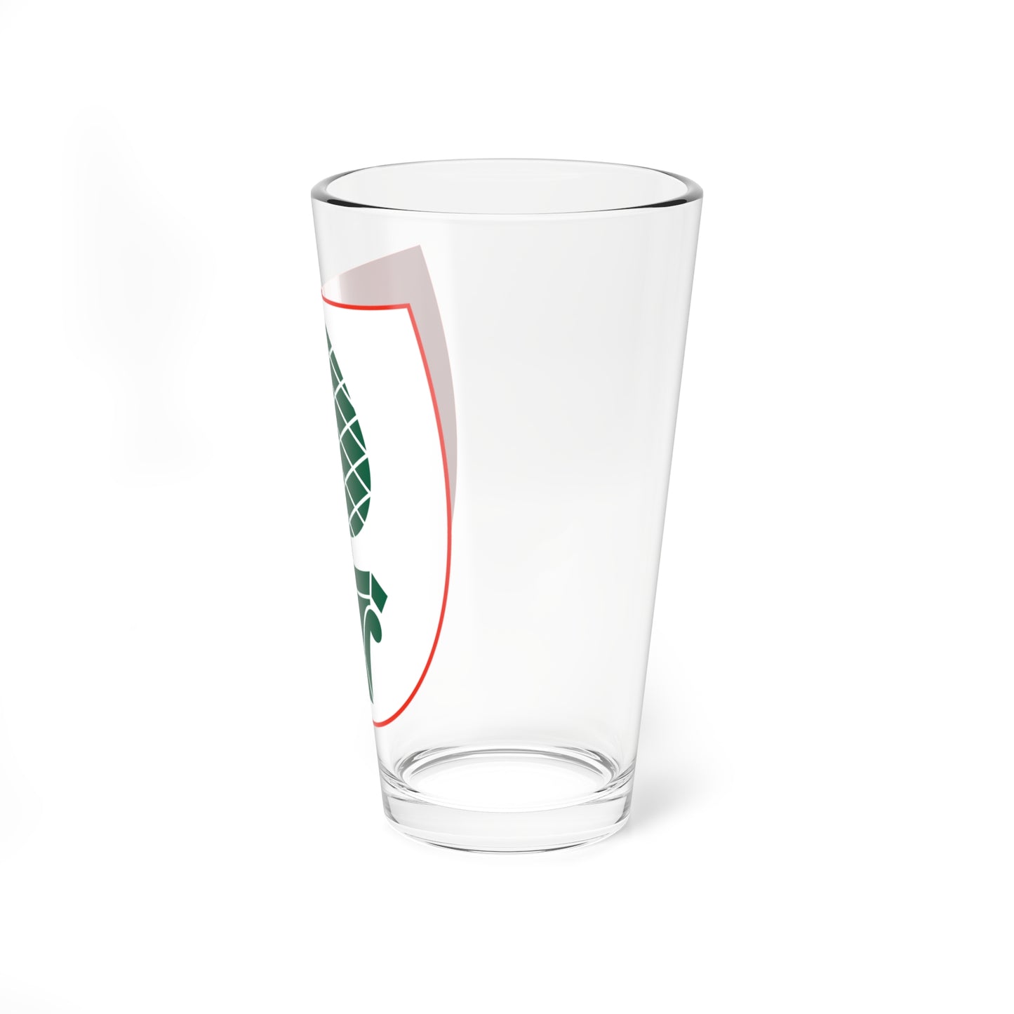 DEU Augsburg stylized COA (Germany) (Coat of Arms) Pint Glass 16oz