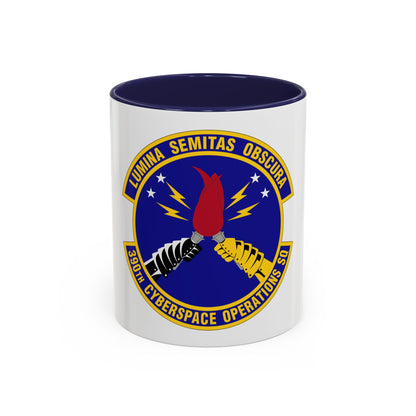 390 Cyberspace Operations Squadron ACC (U.S. Air Force) Accent Coffee Mug