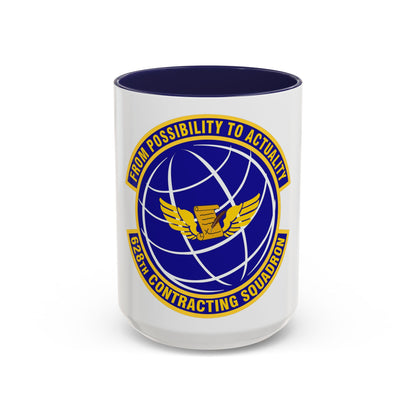 628th Contracting Squadron (U.S. Air Force) Accent Coffee Mug