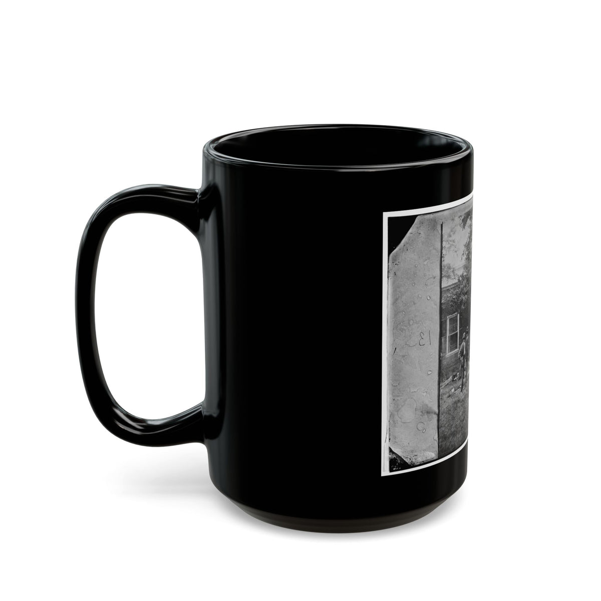 Fredericksburg, Va. Wounded From The Battle Of The Wilderness (U.S. Civil War) Black Coffee Mug