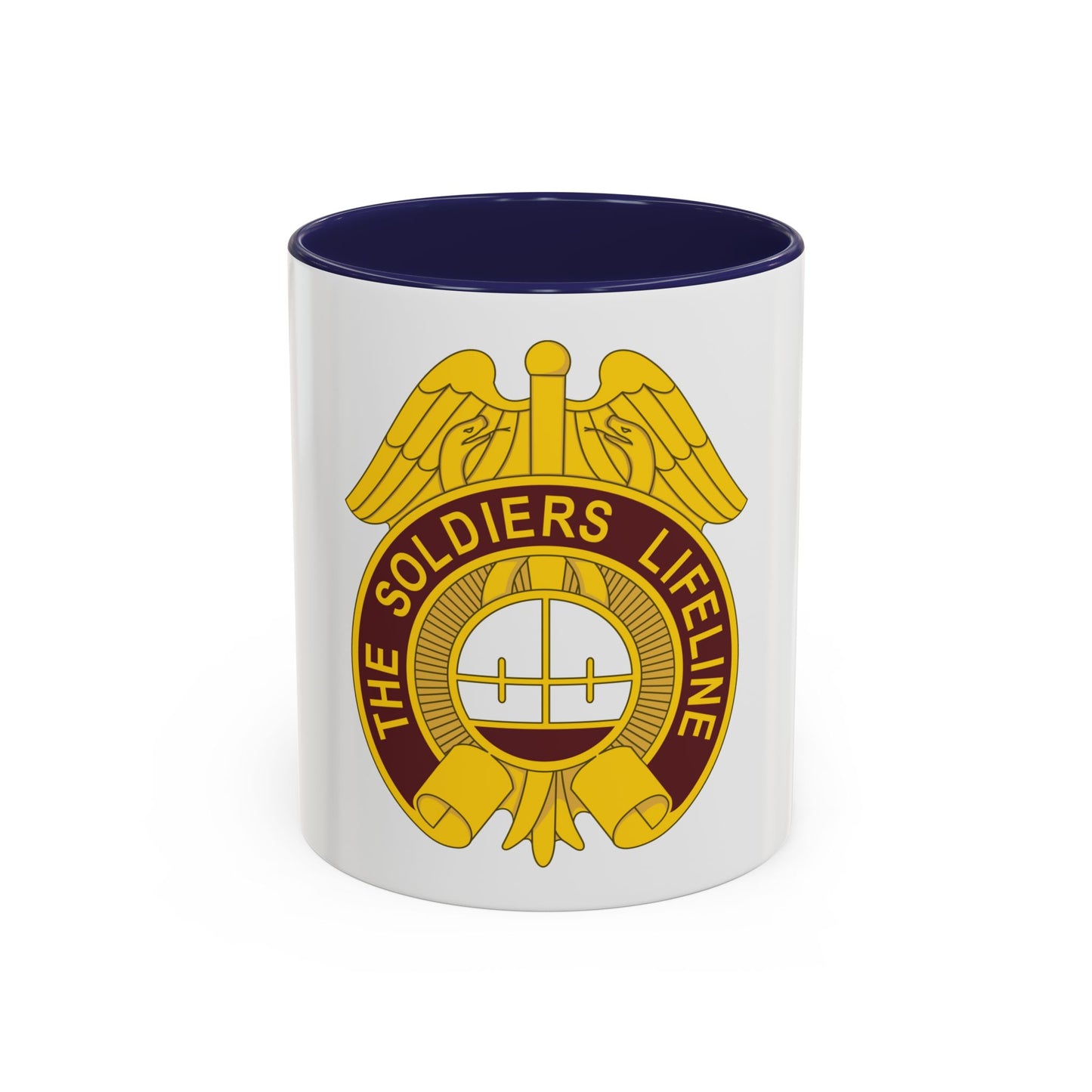 424 Medical Battalion (U.S. Army) Accent Coffee Mug