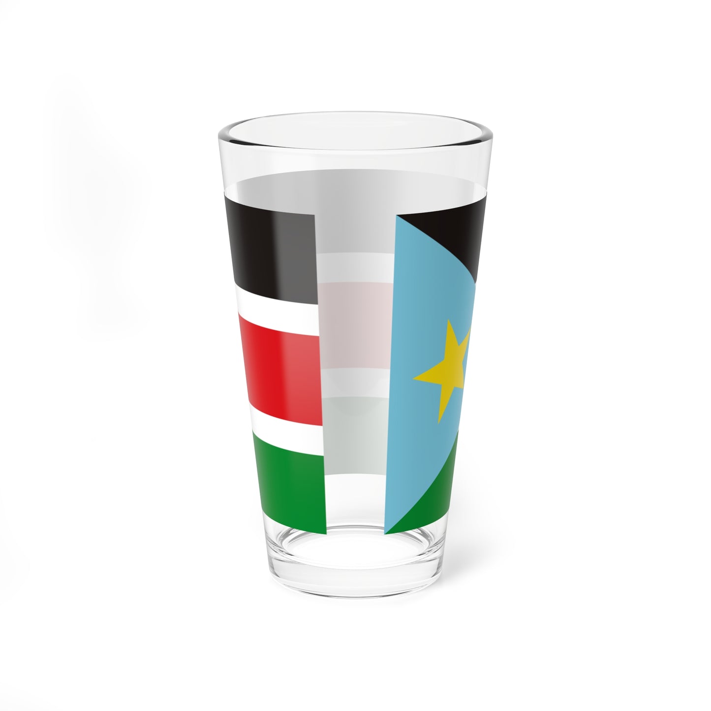 Flag of the SPLA 1995 (South Sudan) Pint Glass 16oz