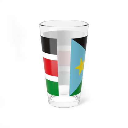 Flag of the SPLA 1995 (South Sudan) Pint Glass 16oz