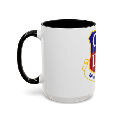 707 Intelligence Surveillance and Reconnaissance Group AFISRA (U.S. Air Force) Accent Coffee Mug