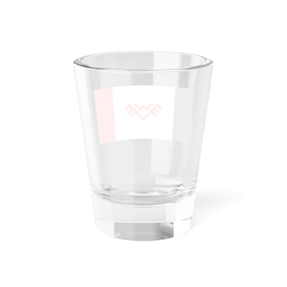 Udmurt national movement flag 3 (Russia) Shot Glass 1.5oz