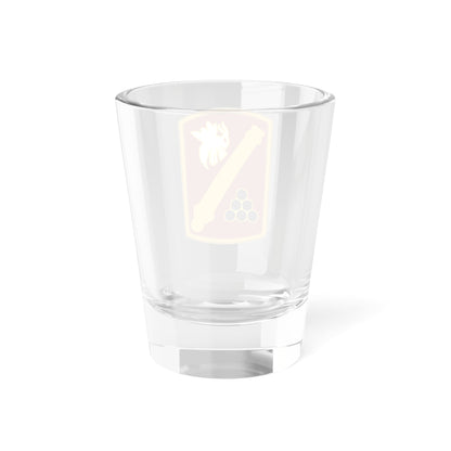 Verre à liqueur de la 113e brigade d'artillerie de campagne (armée américaine) 1,5 oz