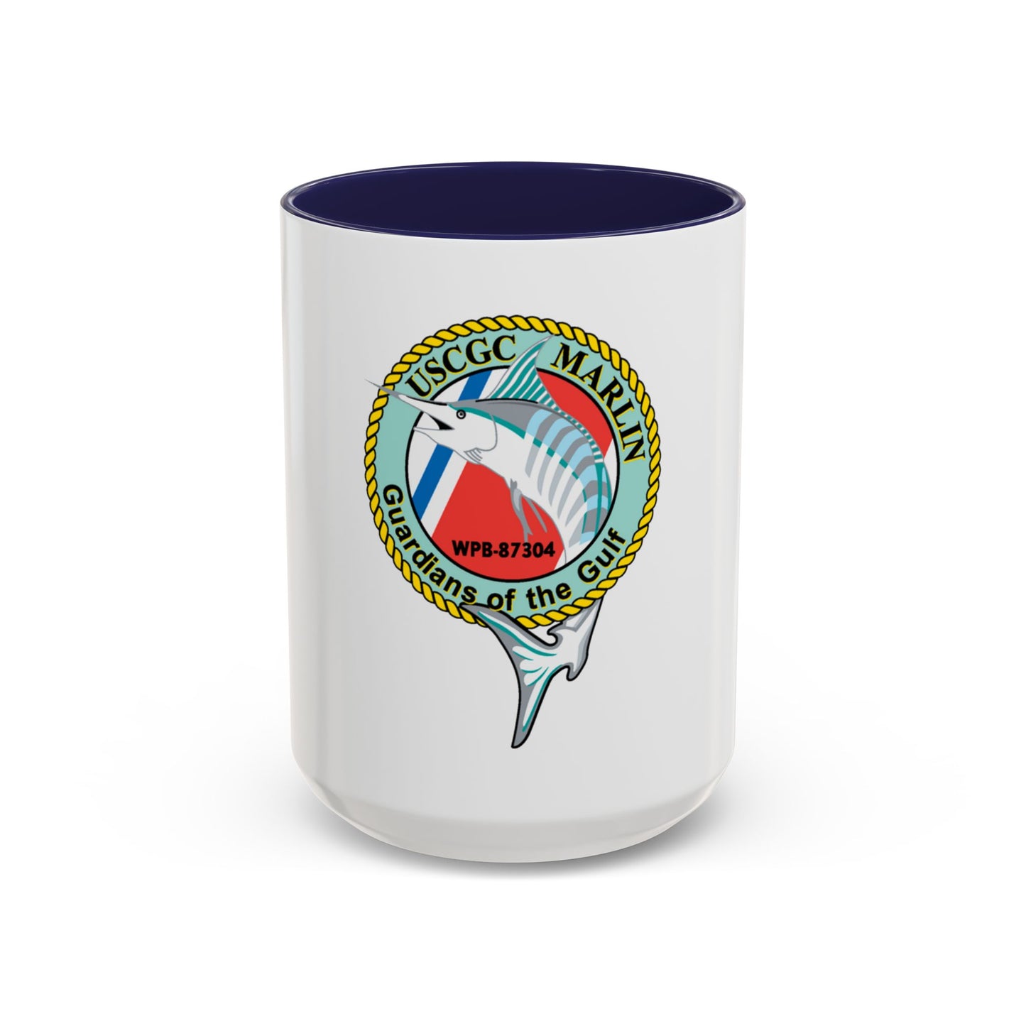 USCG Marlin WPB 87304 (U.S. Coast Guard) Accent Coffee Mug