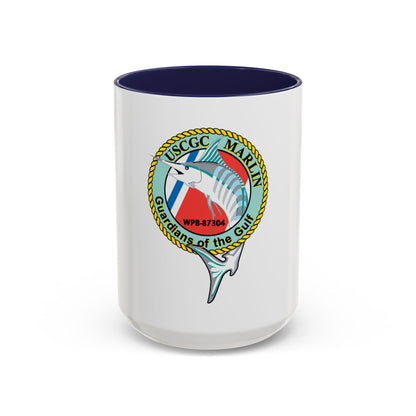 USCG Marlin WPB 87304 (U.S. Coast Guard) Accent Coffee Mug