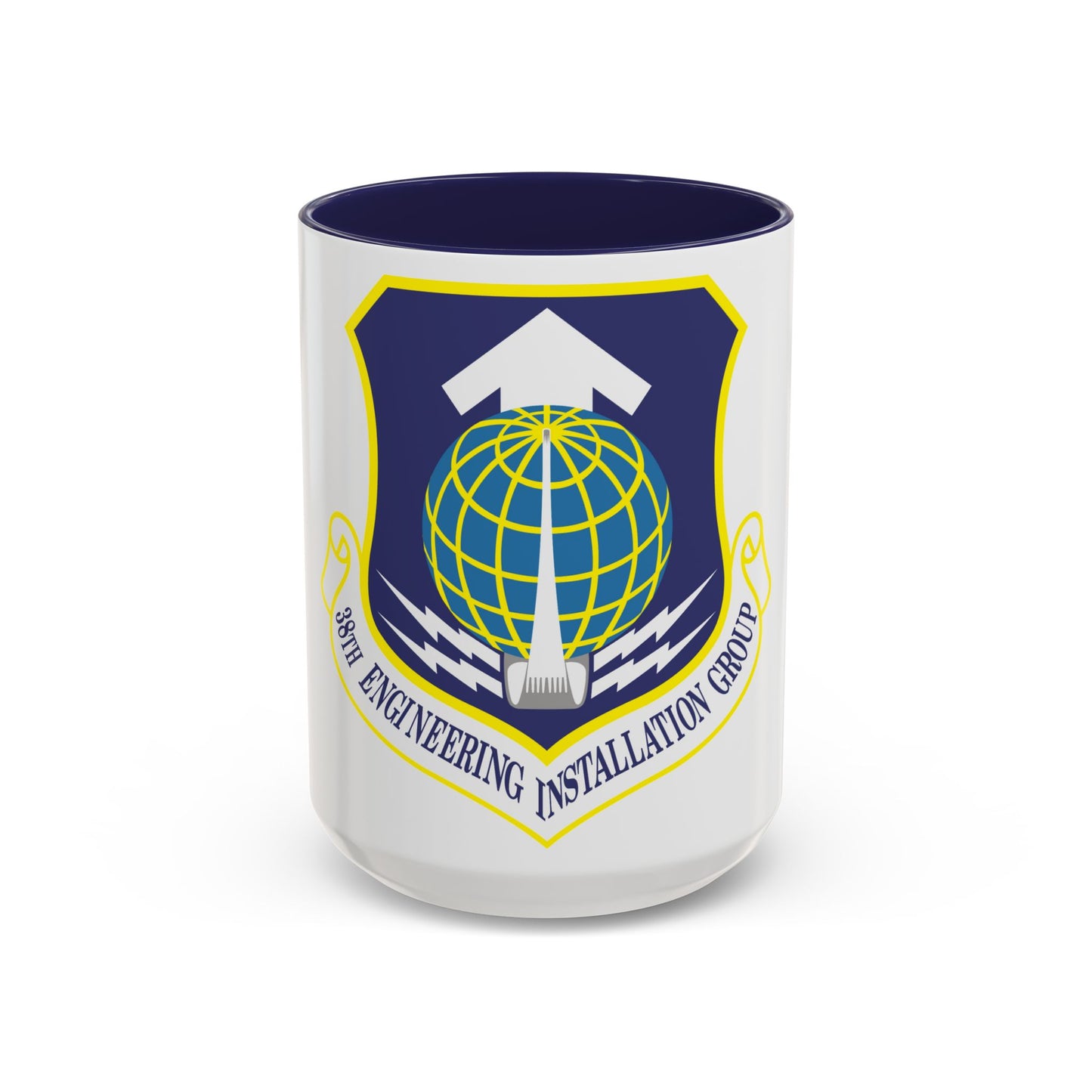 38th Engineering Installation Group (U.S. Air Force) Accent Coffee Mug