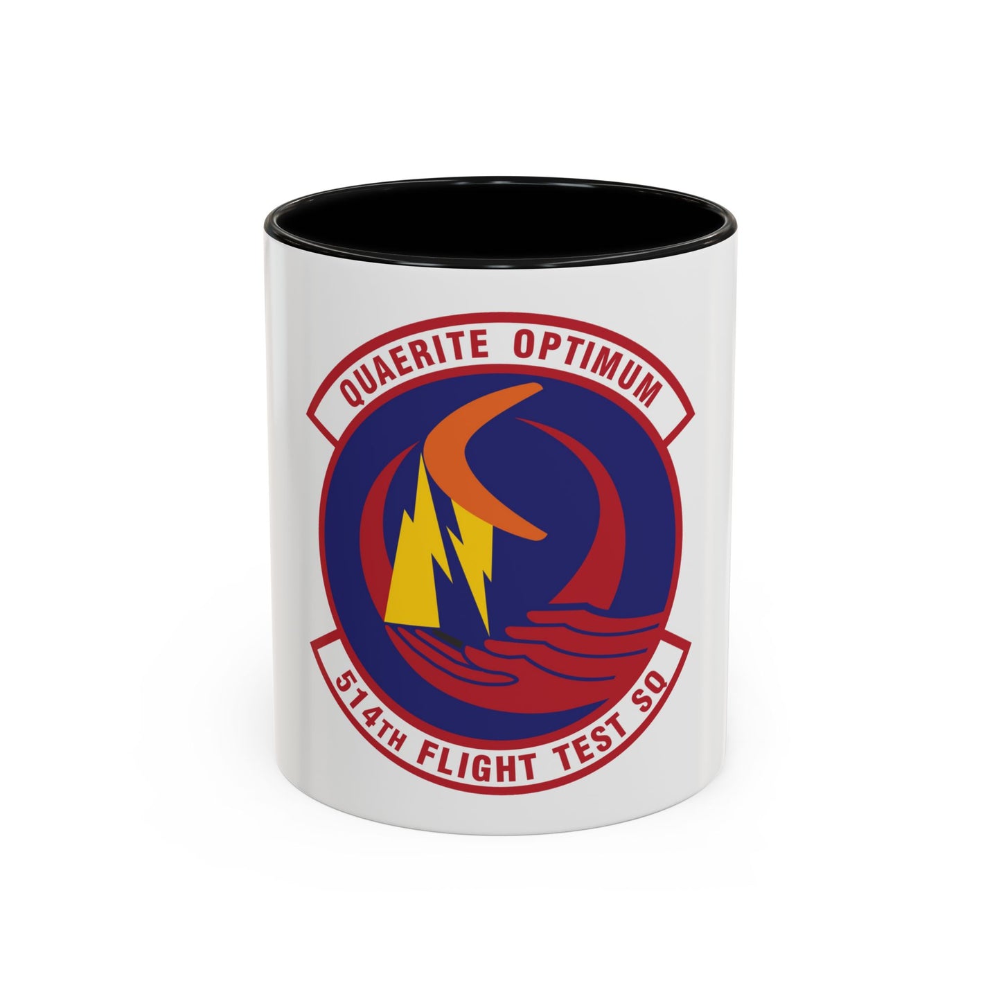 514th Flight Test Squadron (U.S. Air Force) Accent Coffee Mug