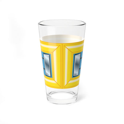 Army USA OF 02 (United States) (Military Rank) Pint Glass 16oz