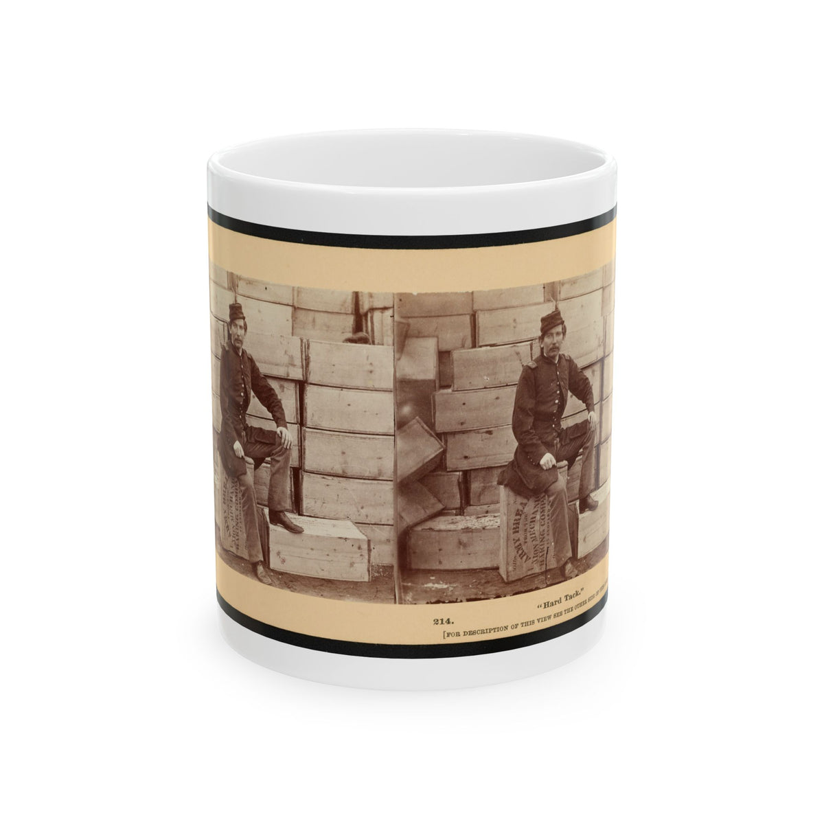 Hard Tack (U.S. Civil War) White Coffee Mug
