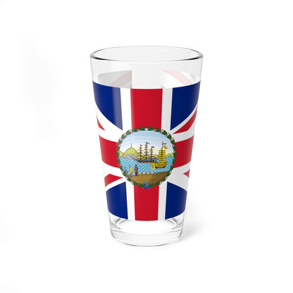 Flag of the Governor of Hong Kong 1910-1955 (China) Pint Glass 16oz