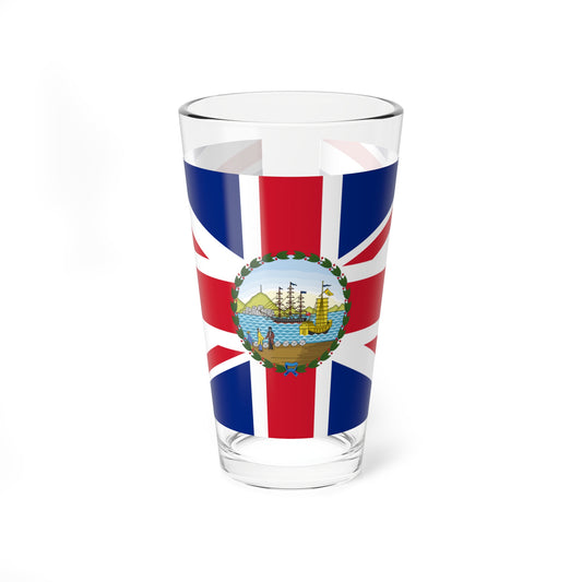 Flag of the Governor of Hong Kong 1910-1955 (China) Pint Glass 16oz