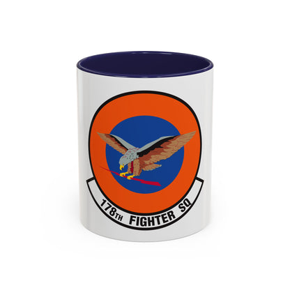 178 Fighter Squadron (U.S. Air Force) Accent Coffee Mug