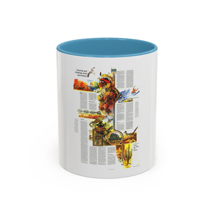 USA - Southwest 2 (1977) (Map) Accent Coffee Mug
