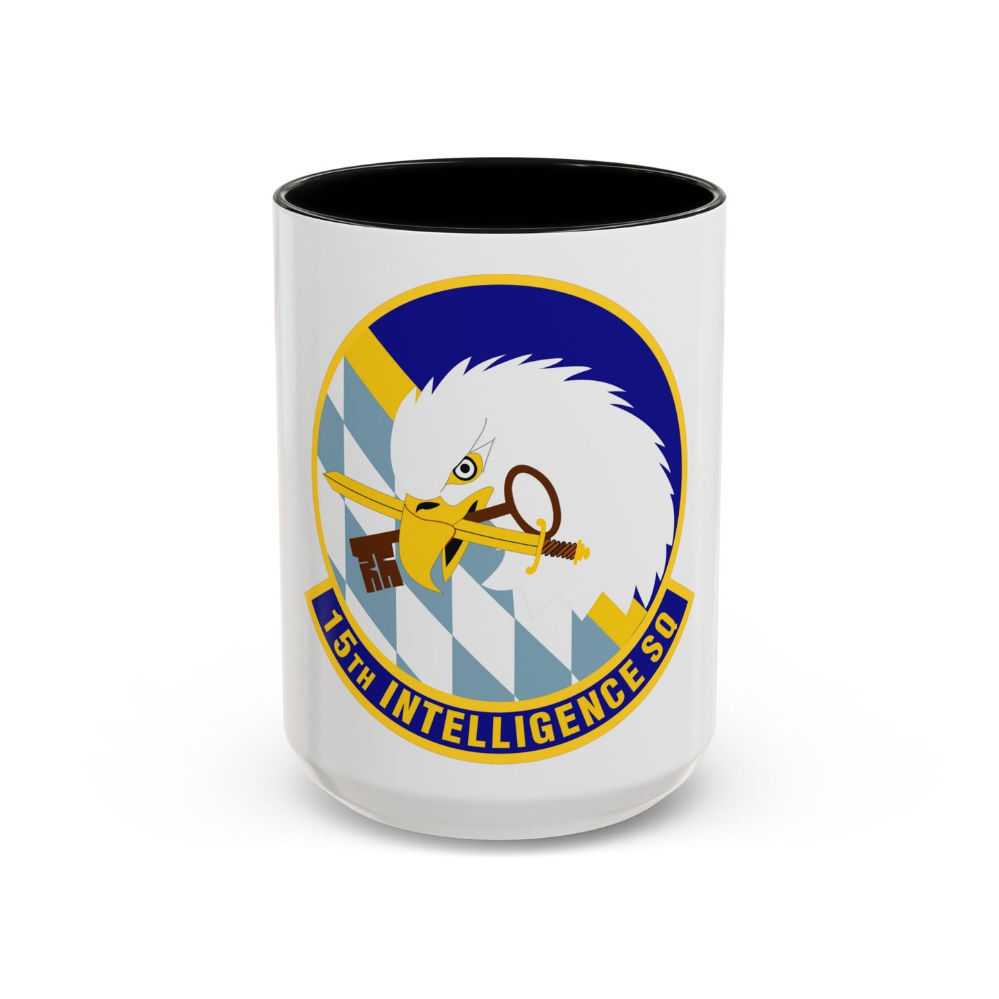 15 Intelligence Squadron ACC (U.S. Air Force) Accent Coffee Mug
