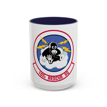 102d Rescue Squadron (U.S. Air Force) Accent Coffee Mug