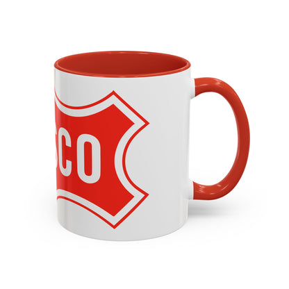 Seal of Frisco Texas - Accent Coffee Mug