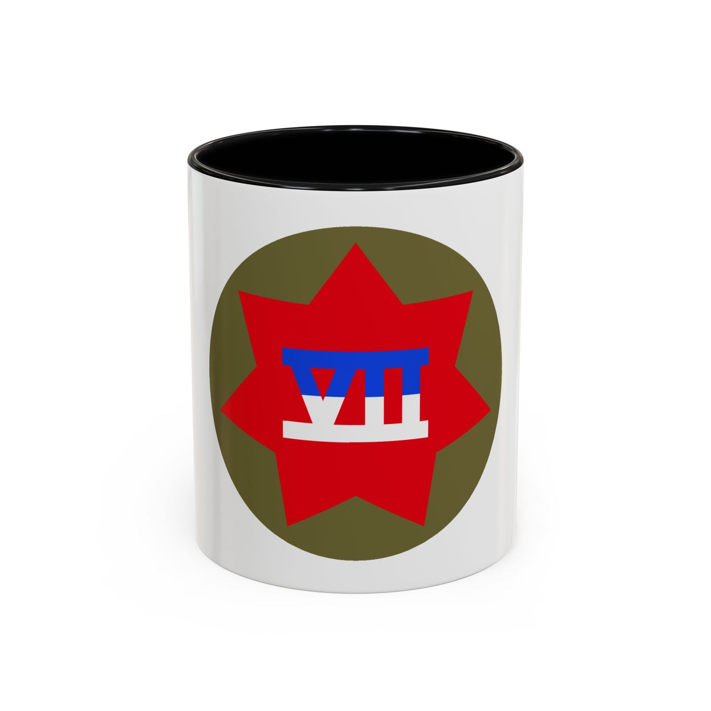 VII Corps (U.S. Army) Accent Coffee Mug