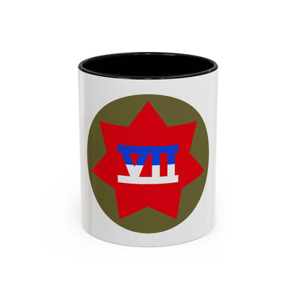 VII Corps (U.S. Army) Accent Coffee Mug