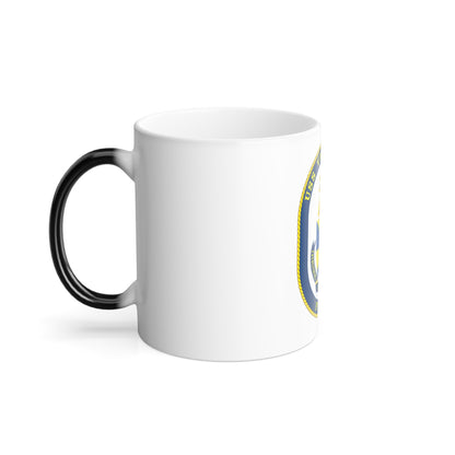 USS Vandegrift FFG 48 v2 (U.S. Navy) Color Changing Mug 11oz