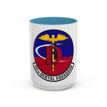 95th Dental Squadron (U.S. Air Force) Accent Coffee Mug
