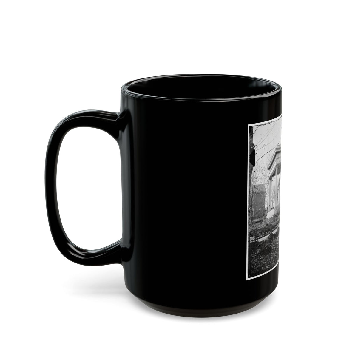 Nashville, Tenn. Tomb Of President James K. Polk (U.S. Civil War) Black Coffee Mug