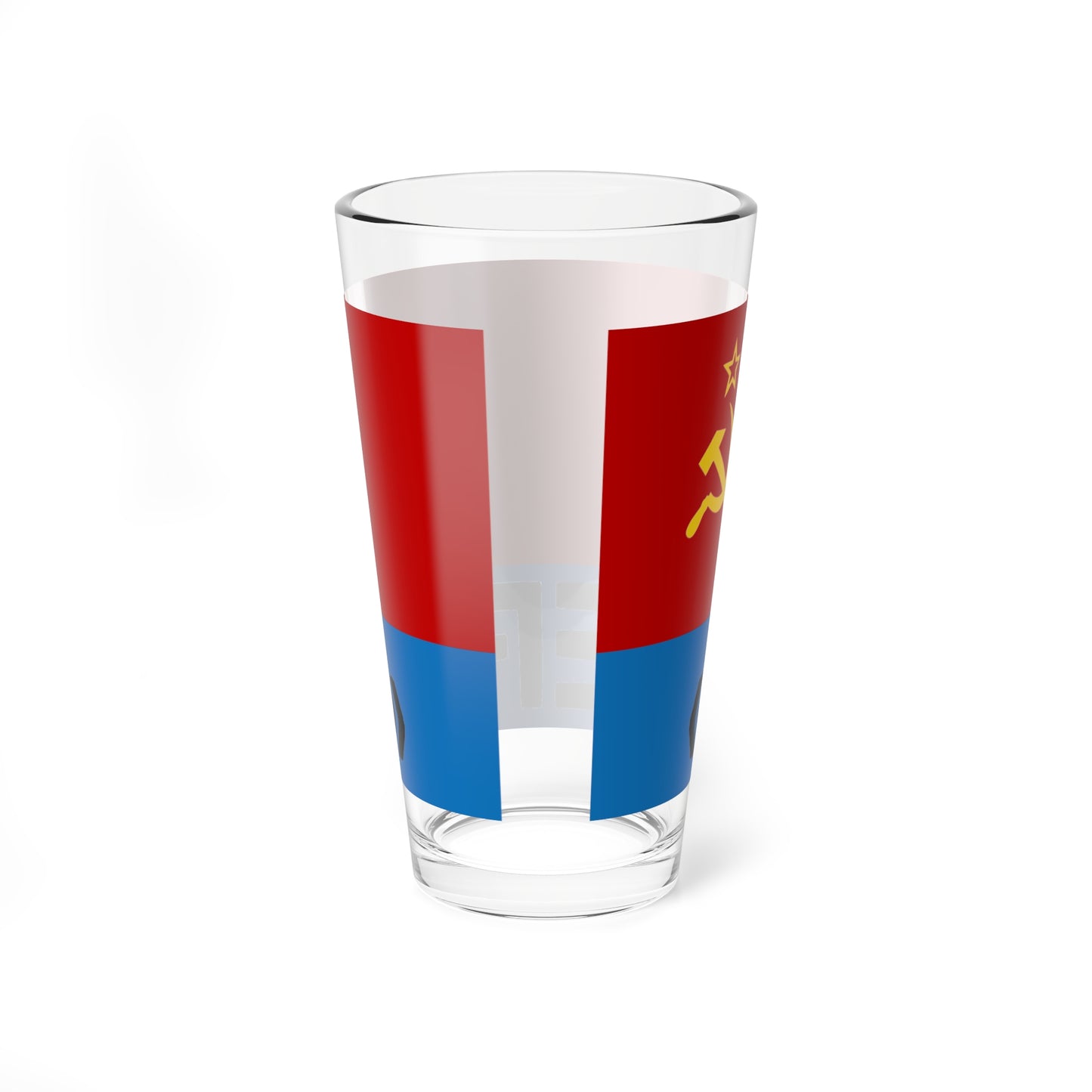 Flag of SERB (Russia) Pint Glass 16oz