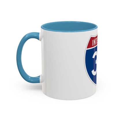 Interstate 30 (U.S. Highways) Accent Coffee Mug