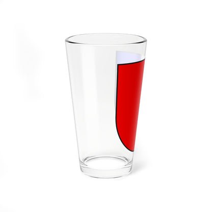 Rhäzüns wappen (Switzerland) (Coat of Arms) Pint Glass 16oz