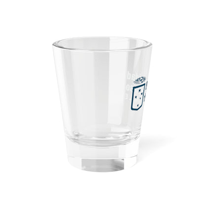 Logo Universidad de Valparaíso 2023 (Chile) (Coat of Arms) Shot Glass 1.5oz