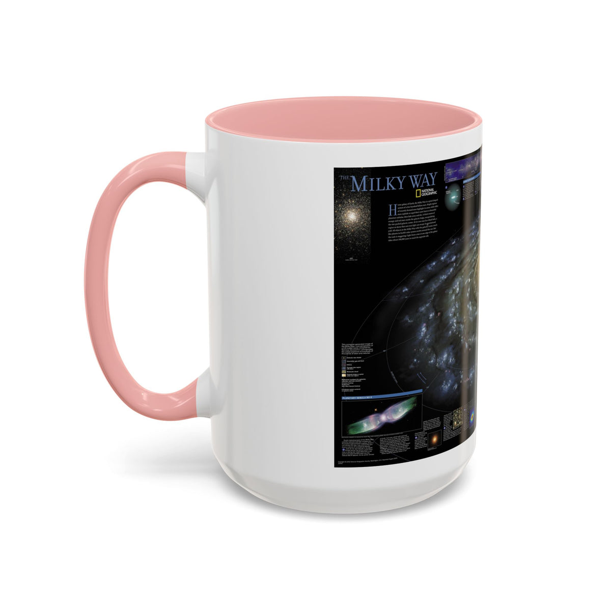 Space - Milky Way (2002) (Map) Accent Coffee Mug