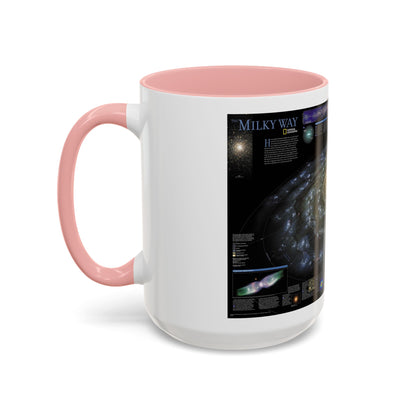 Space - Milky Way (2002) (Map) Accent Coffee Mug