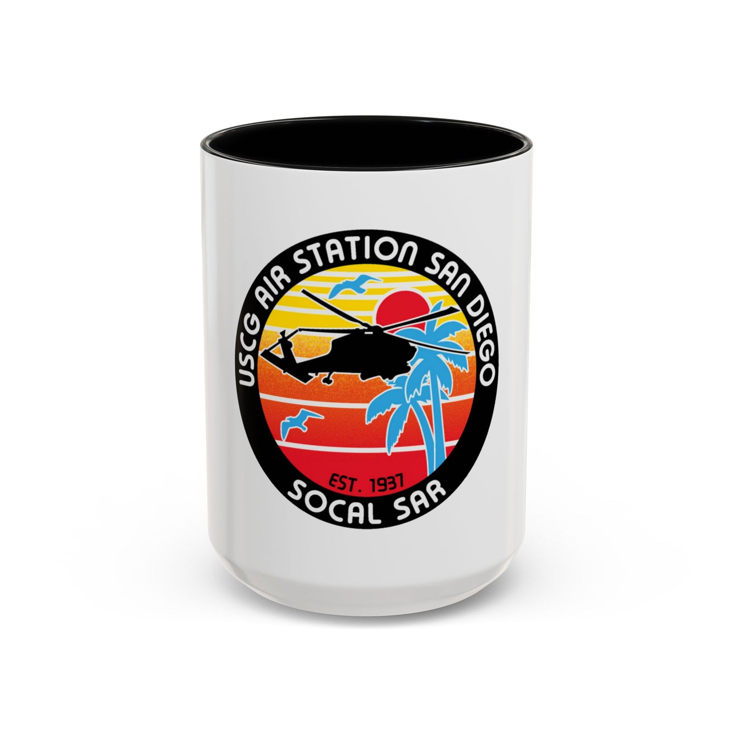 USCG Sector San Diego SOCAL SAR (U.S. Coast Guard) Accent Coffee Mug
