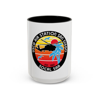 USCG Sector San Diego SOCAL SAR (U.S. Coast Guard) Accent Coffee Mug