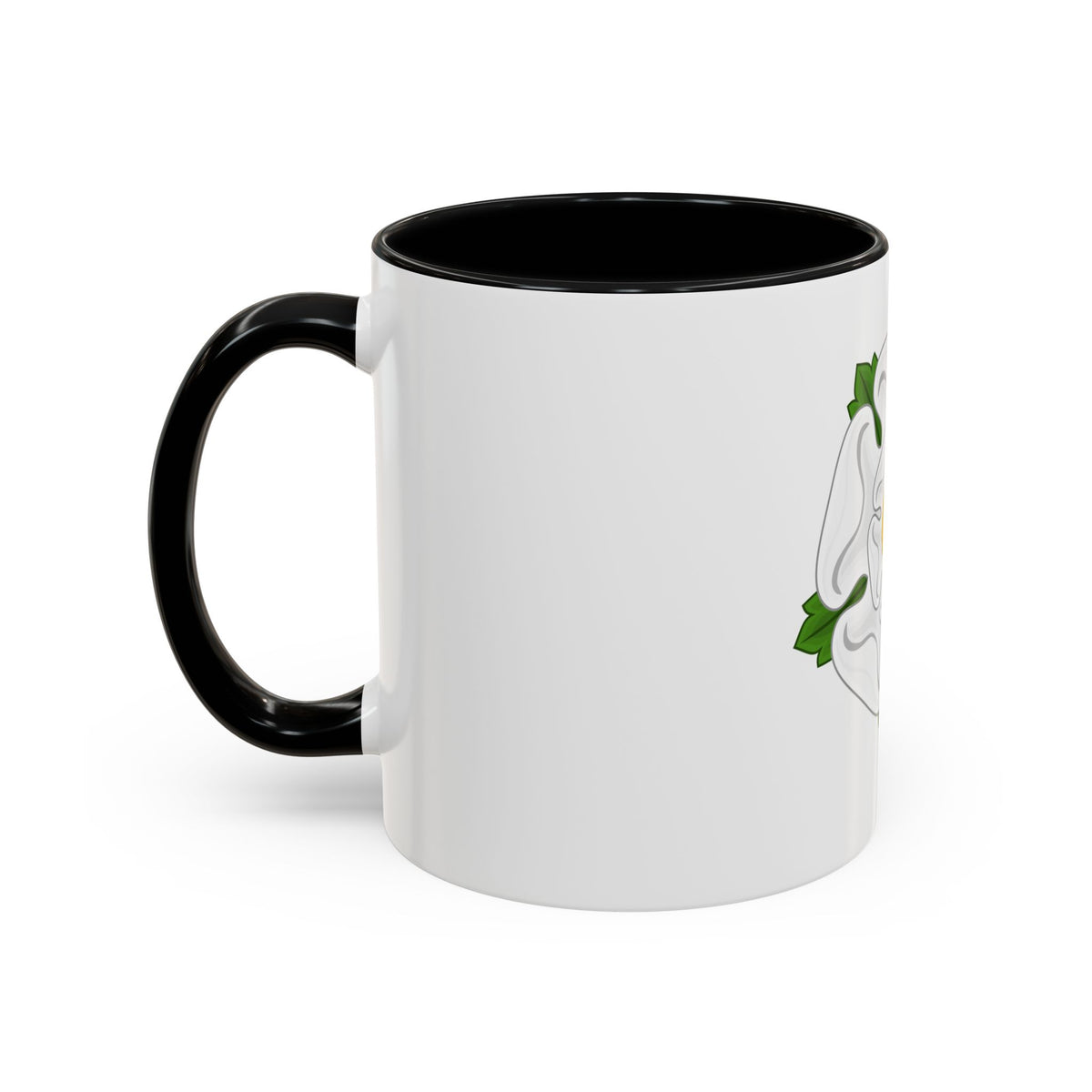 White Rose Badge of York - Accent Coffee Mug