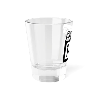 SD 147 1960 (South Dakota) (Road Sign) Shot Glass 1.5oz