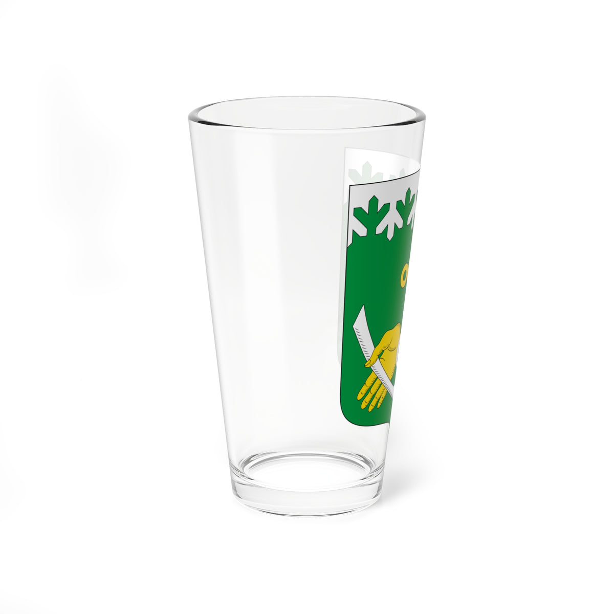Kostomuksha Coat of Arms (Russia) (Coat of Arms) Pint Glass 16oz