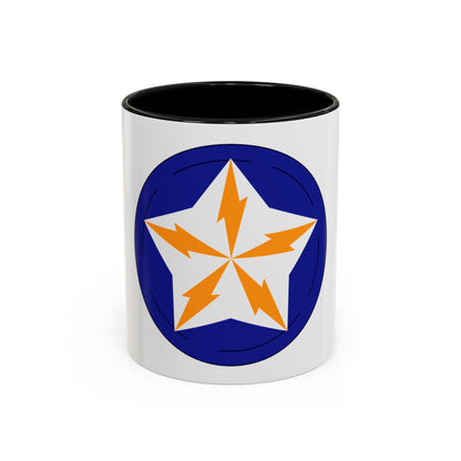Alaska Communications System (U.S. Army) Accent Coffee Mug
