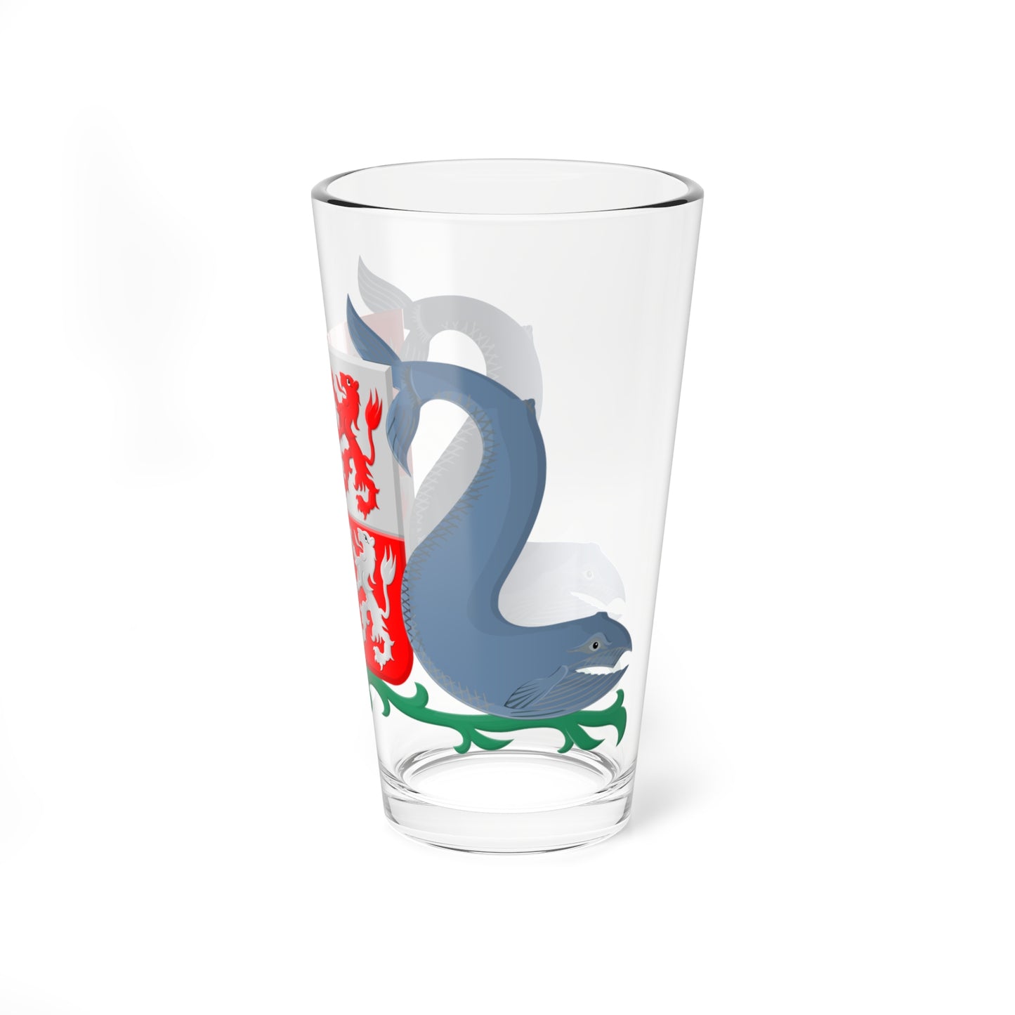 Coat of arms of Zaanstad (Netherlands) (Coat of Arms) Pint Glass 16oz