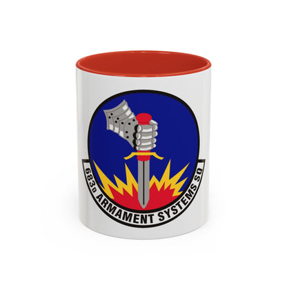 683d Armament Systems Squadron (U.S. Air Force) Accent Coffee Mug