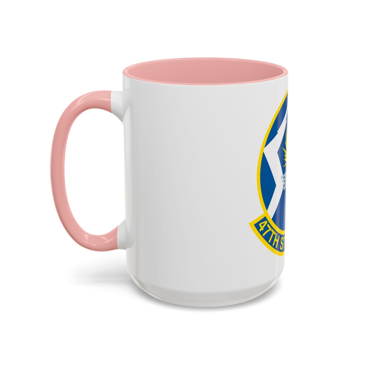 47th Student Sq (U.S. Air Force) Accent Coffee Mug
