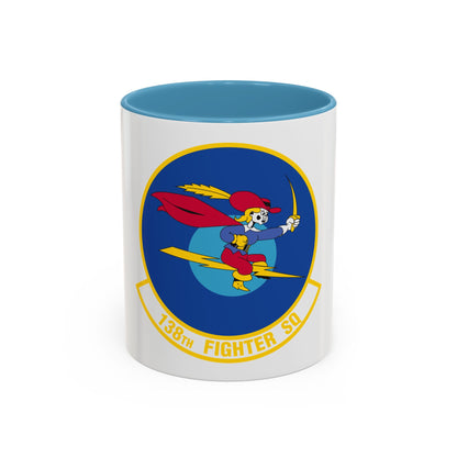 138 Fighter Squadron (U.S. Air Force) Accent Coffee Mug