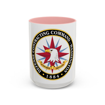 Defense Contracting Command Washington (U.S. Army) Accent Coffee Mug