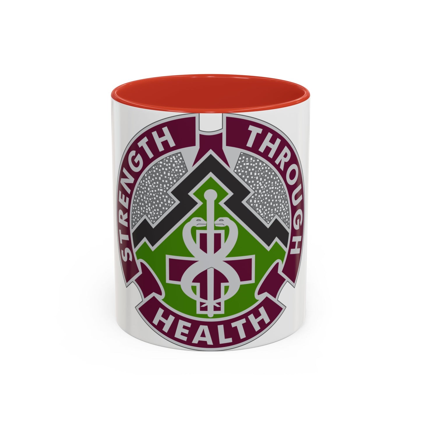 8 Medical Brigade 2 (U.S. Army) Accent Coffee Mug