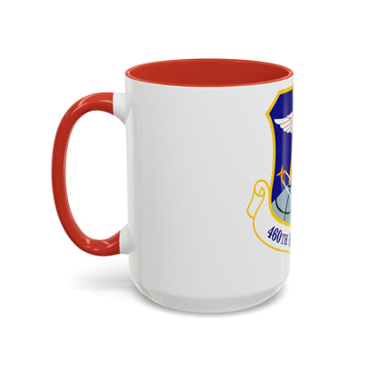 460th Space Wing (U.S. Air Force) Accent Coffee Mug